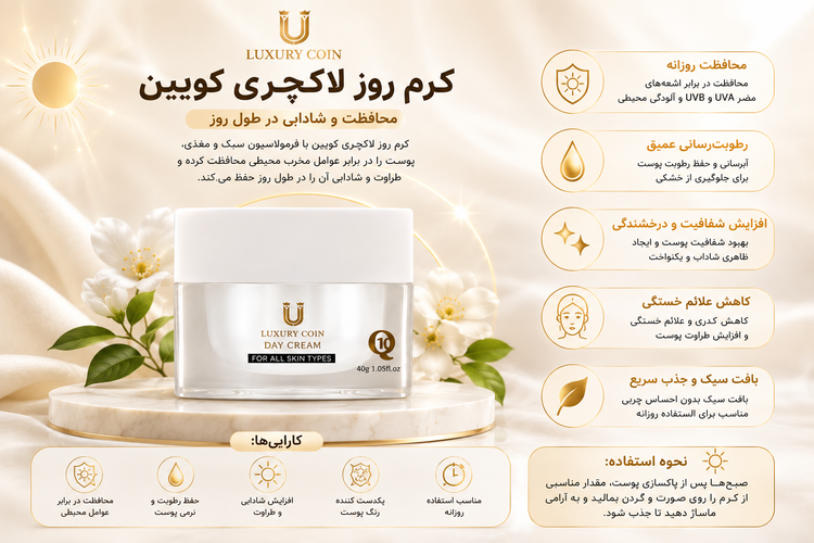 پک کرم شب و روز---لاکچری کوین کاملا---اصل برند فرانسه---اورجینال وارداتی